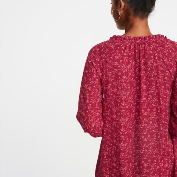 Old Navy Georgette ruffle swing dress size large NWT - Picture 4 of 13